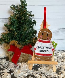 Christmas Kisses Gingerbread Character