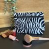 Zebra Large Cosmetics Bag
