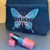 Fearless Large Embroidered Cosmetics Bag